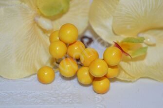 Ягоды 12 мм, цв. жёлтый