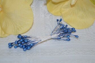 Тычинки, цв.синий, 60*3 мм