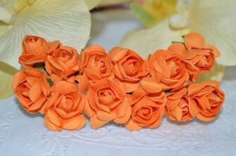 Розы бумажные 1,5 см